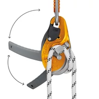 Petzl I'D EVAC ereszkedőeszköz fekete