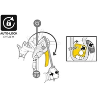 Petzl I'D S önfékező ereszkedőeszköz
