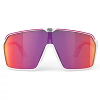 Rudy Project Spinshield white-pink fluo/multilaser red sportszemüveg