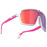 Rudy Project Spinshield white-pink fluo/multilaser red sportszemüveg