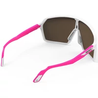Rudy Project Spinshield white-pink fluo/multilaser red sportszemüveg