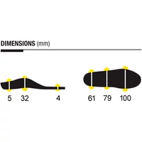 Sidas Outdoor+ 3D Slim talpbetét