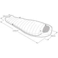 Vaude Rotstein 950 DWN pehely hálózsák