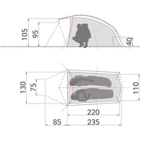 Vaude Taurus UL 2P túrasátor