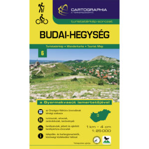 Cartographia Budai-hegység turistatérkép