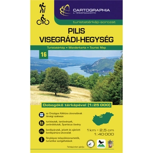 Cartographia Pilis és Visegrádi-hegység turistatérkép