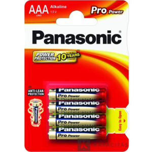 Panasonic Pro Power 4xAAA 1.5V alkáli elem
