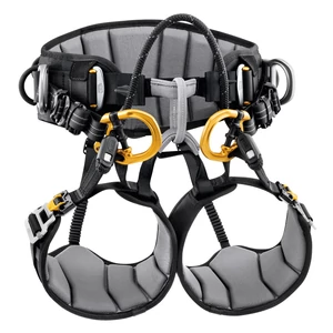 Petzl Sequoia SRT favágóbeülő - black/yellow