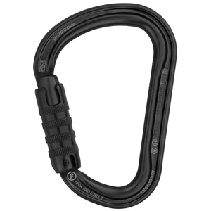 Petzl William Triact-Lock bajonettzáras karabiner fekete
