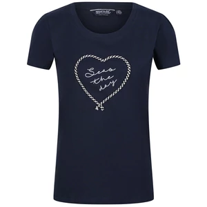 Regatta Filandra VI Print T-Shirt női póló - navy