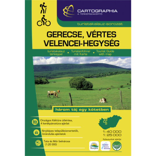 Cartographia Gerecse, Vértes, Velencei-hegység turistakalauz
