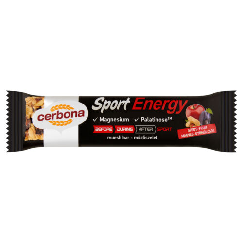 Cerbona Sport Energy Magvas-Gyümölcsös müzliszelet 35g
