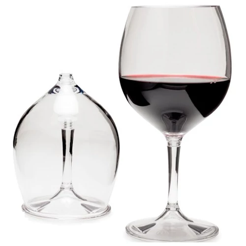 GSI Outdoors Nesting Red Wine Glass 445 ml műanyag borospohár