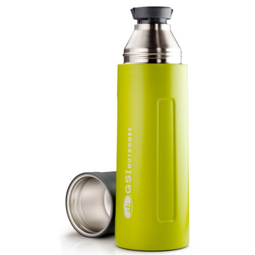 GSI Outdoors Glacier Stainless Vacuum Bottle 1 l termosz - green