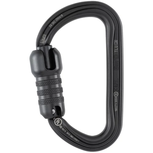Petzl Bm'D Tiact-Lock karabiner, fekete