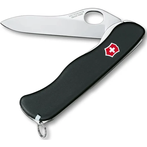 Victorinox Sentinel Clip One Hand Black zsebkés 0.8416.M3