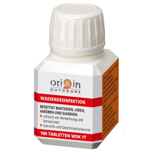 Origin Outdoors vízfertőtlenítő tabletta (100db)